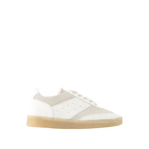 6 Court Sneakers - Leather - White