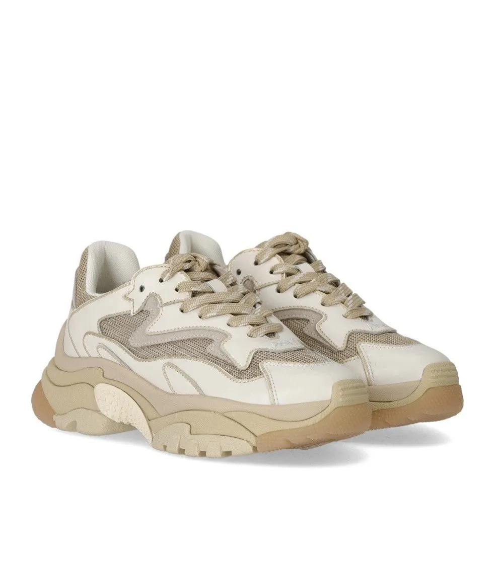 Addict White Gold Sneaker