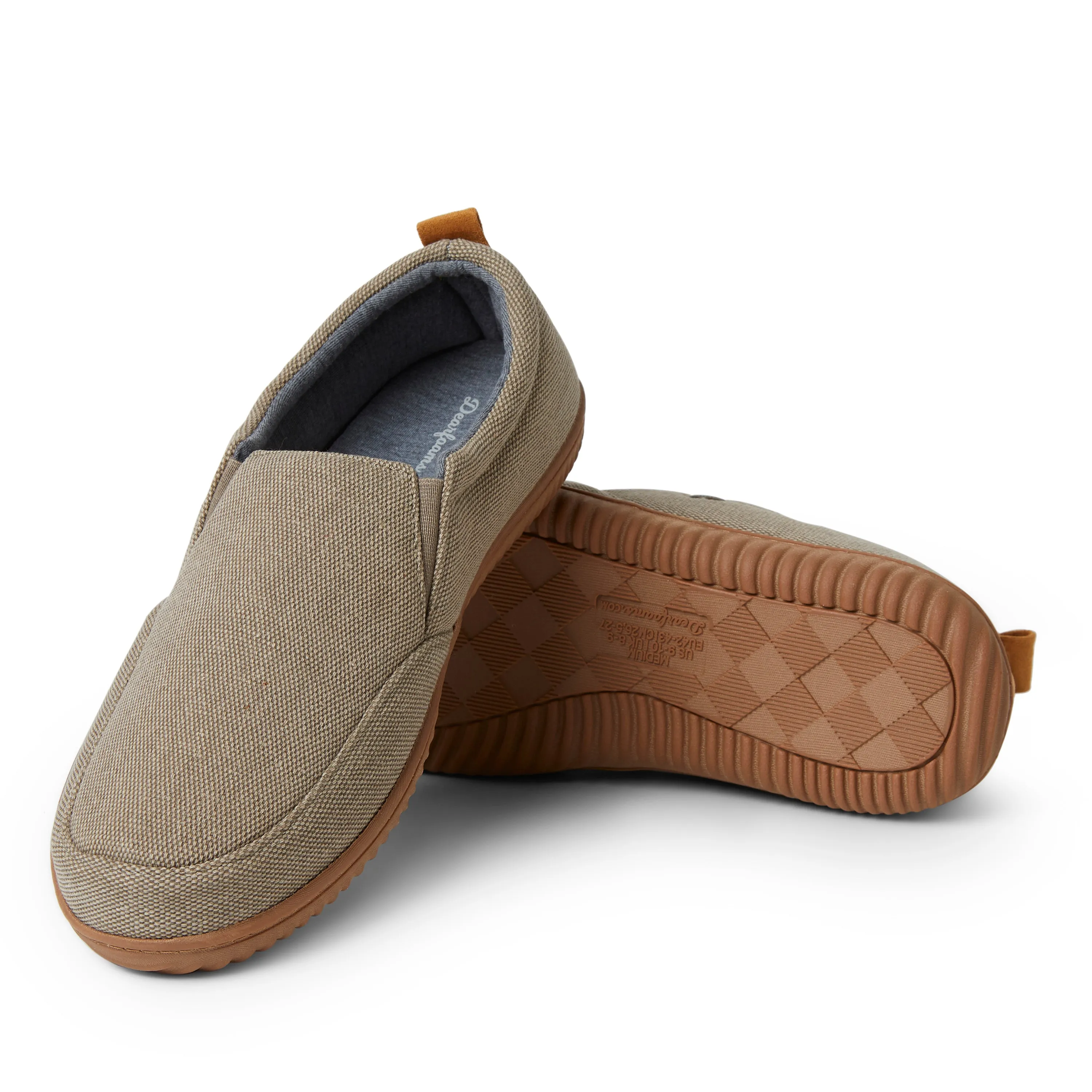 Alpine by Dearfoams Men’s Zurich Closed Back Indoor/Outdoor Slipper
