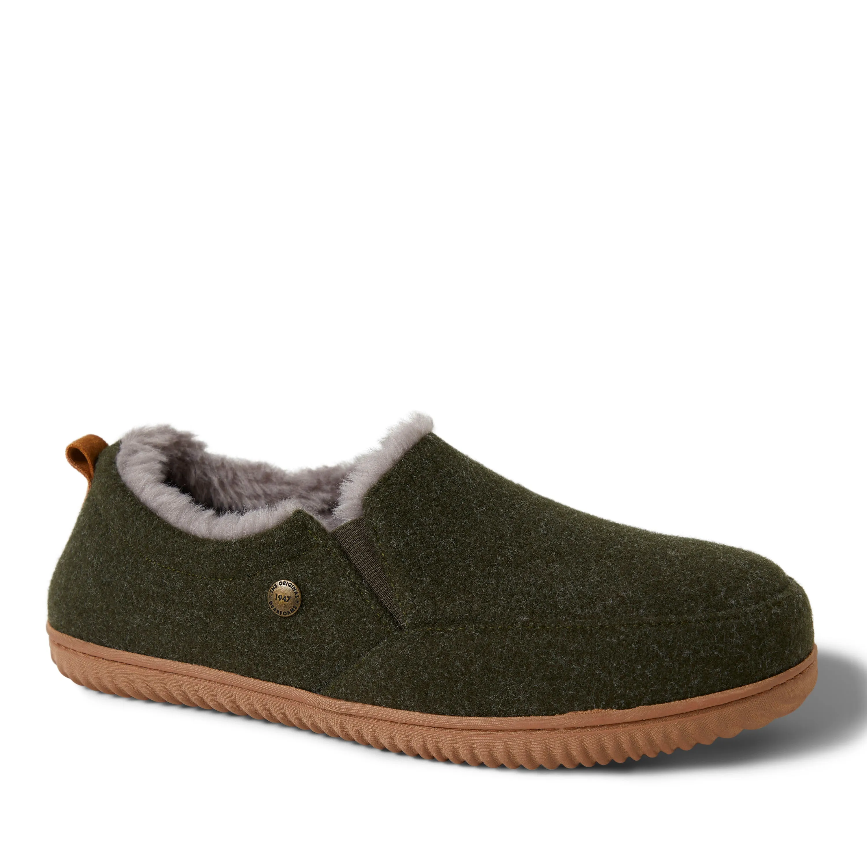Alpine by Dearfoams Men’s Zurich Closed Back Indoor/Outdoor Slipper