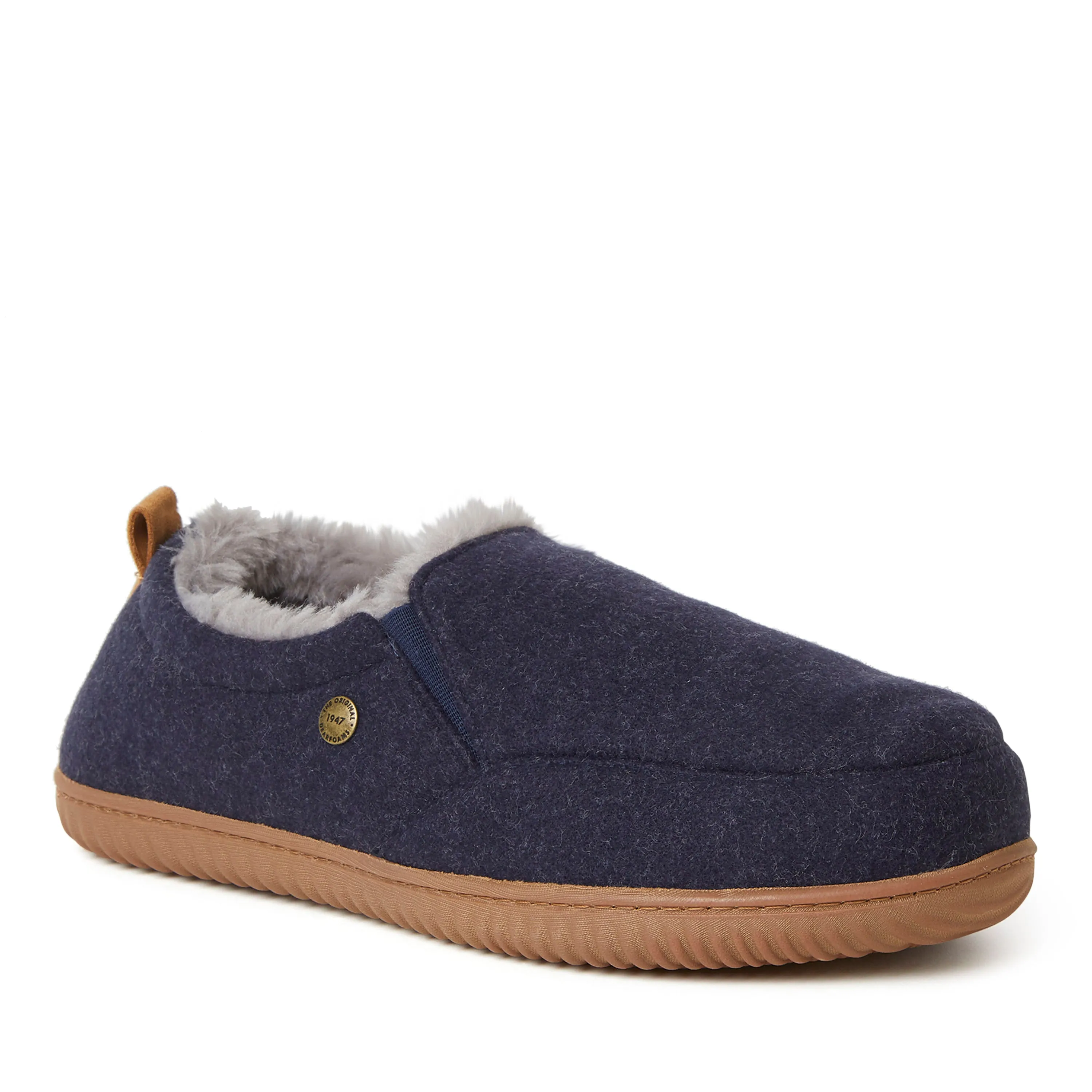 Alpine by Dearfoams Men’s Zurich Closed Back Indoor/Outdoor Slipper