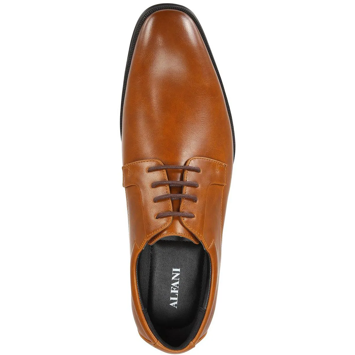 Andrew Mens Faux Leather Memory Foam Derby Shoes