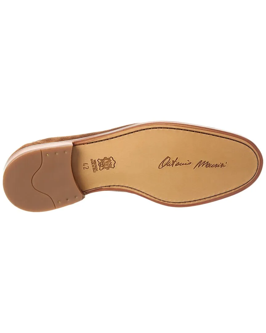 Antonio Maurizi Suede Penny Loafer