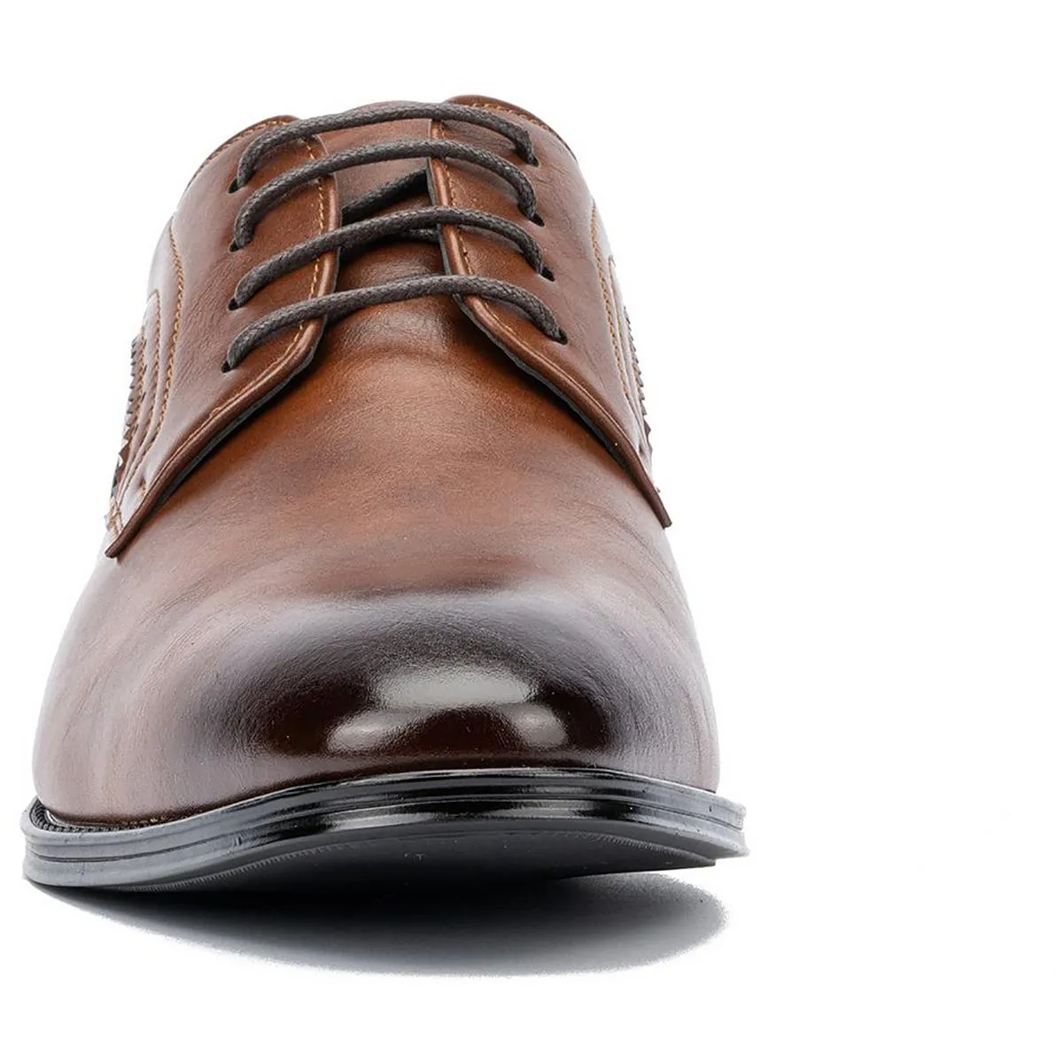 Apollo Mens Faux Leather Lace-Up Loafers