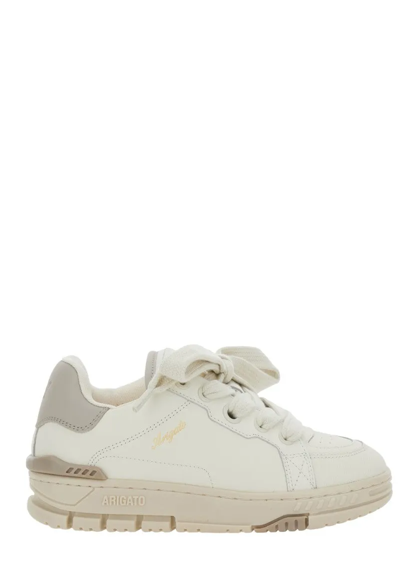 Area Haze' Beige Low Top Sneakers