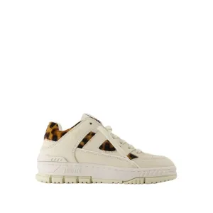 Area Lo Sneakers - Leather - Beige
