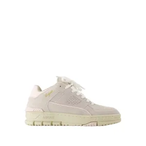 Area Lo Sneakers - Leather - Grey/Pink