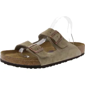 Arizona BS Mens Buckle Suede Slide Sandals