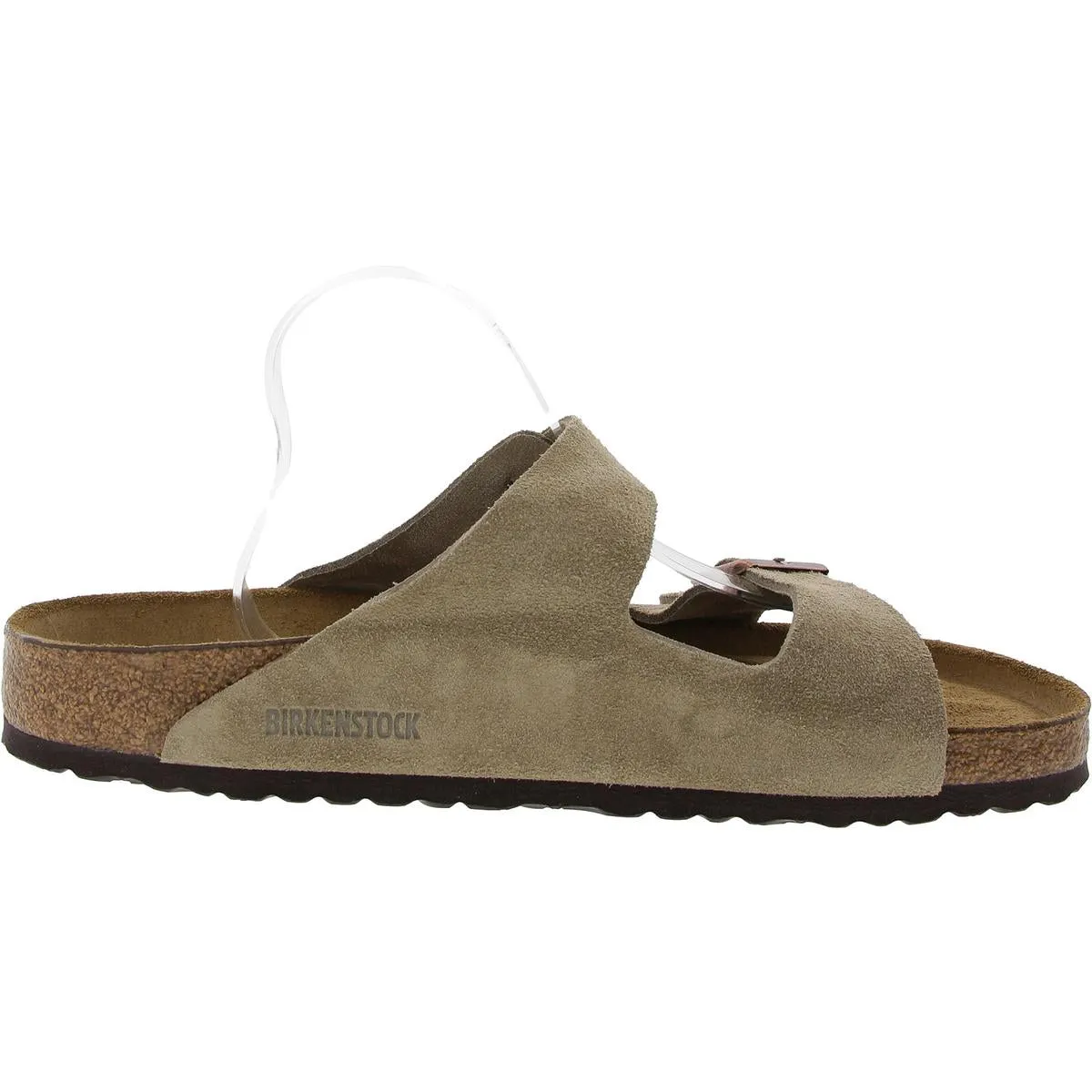 Arizona BS Mens Buckle Suede Slide Sandals