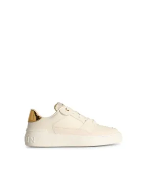 B-Court' White Leather Sneakers