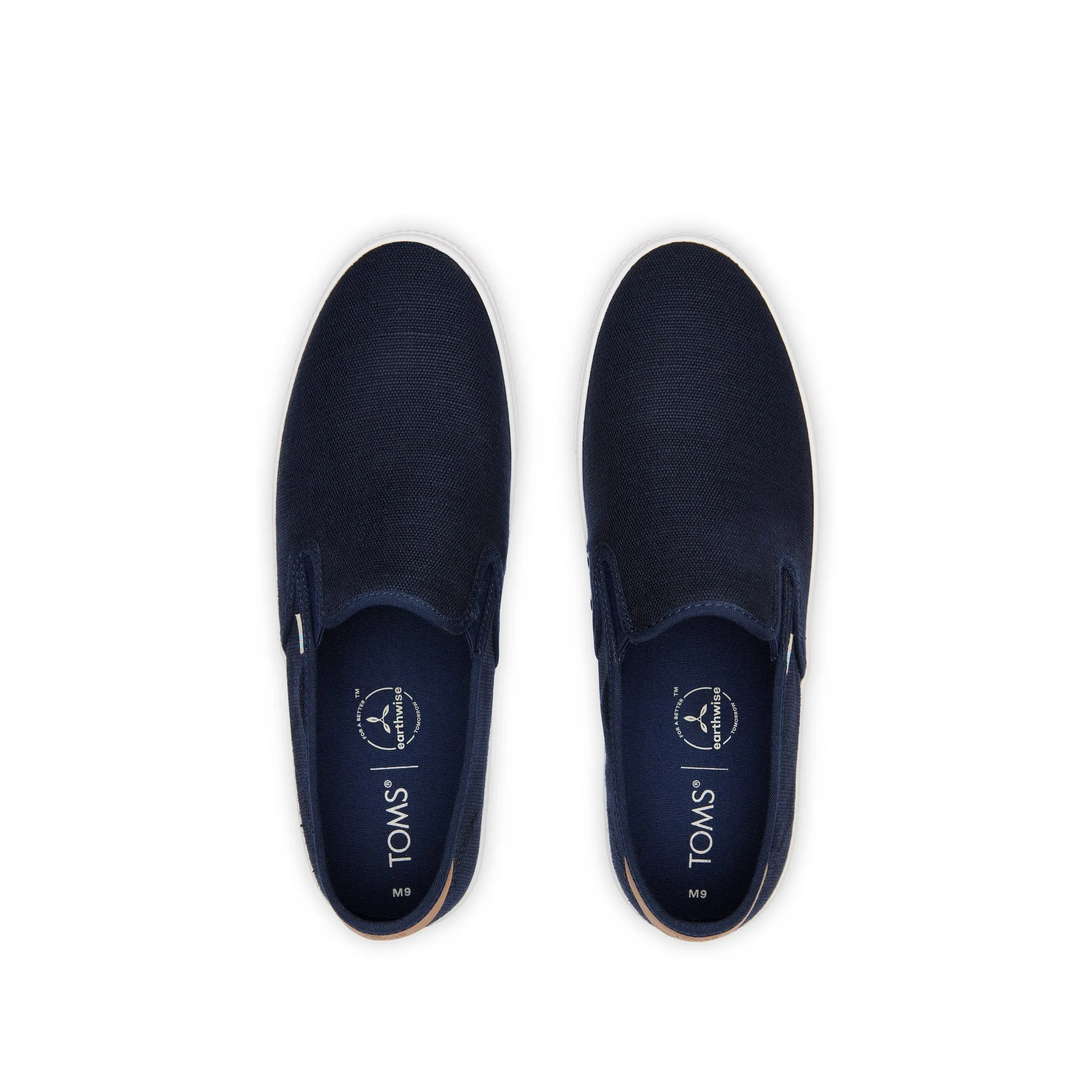 Baja Navy Heritage Canvas Slip On Sneaker