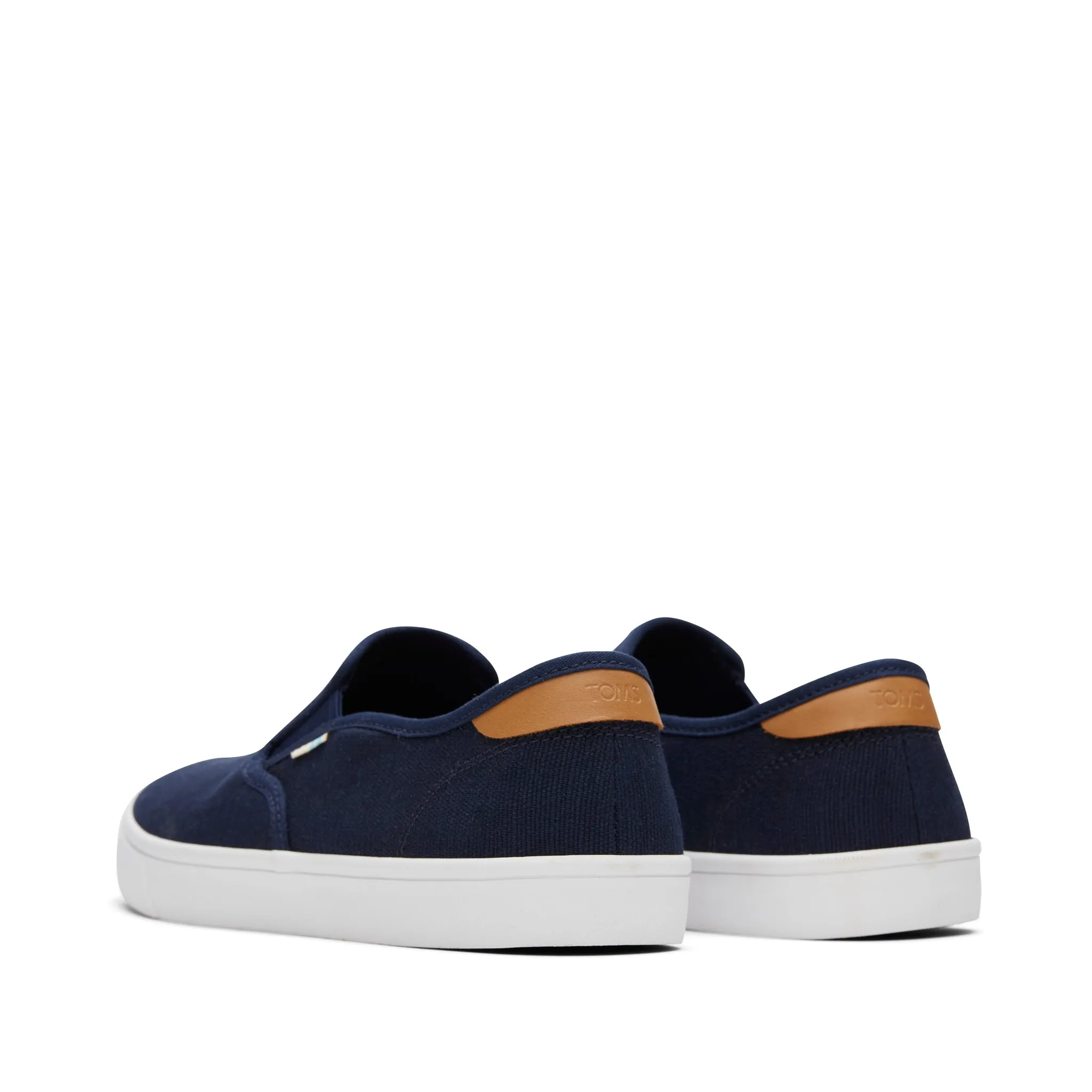 Baja Navy Heritage Canvas Slip On Sneaker