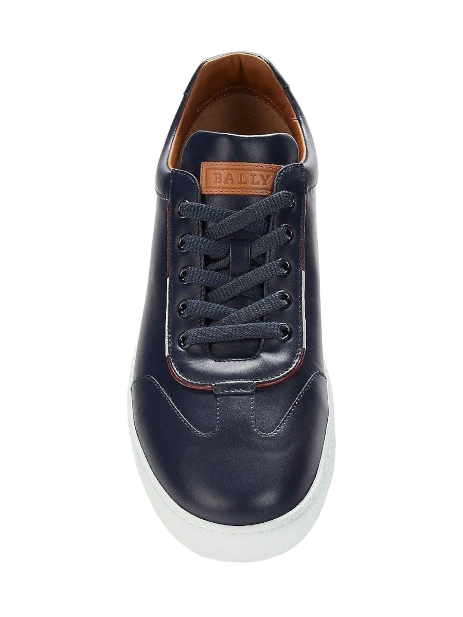 Bally Baxley Men's 6233865 Blue Leather Sneakers
