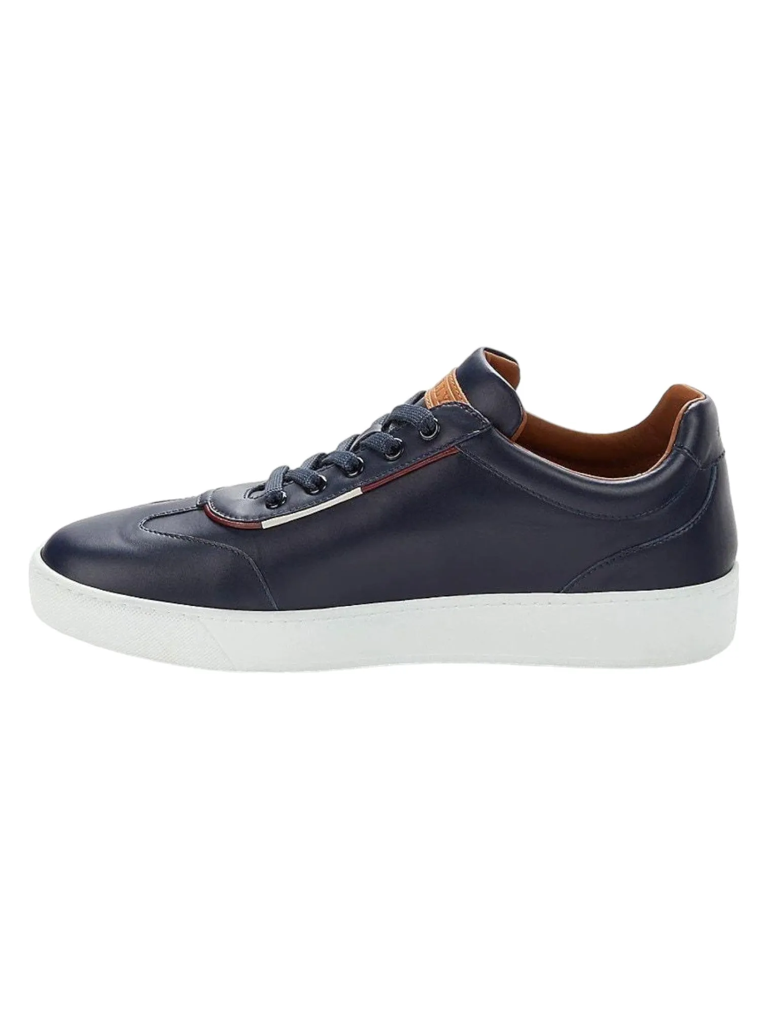 Bally Baxley Men's 6233865 Blue Leather Sneakers