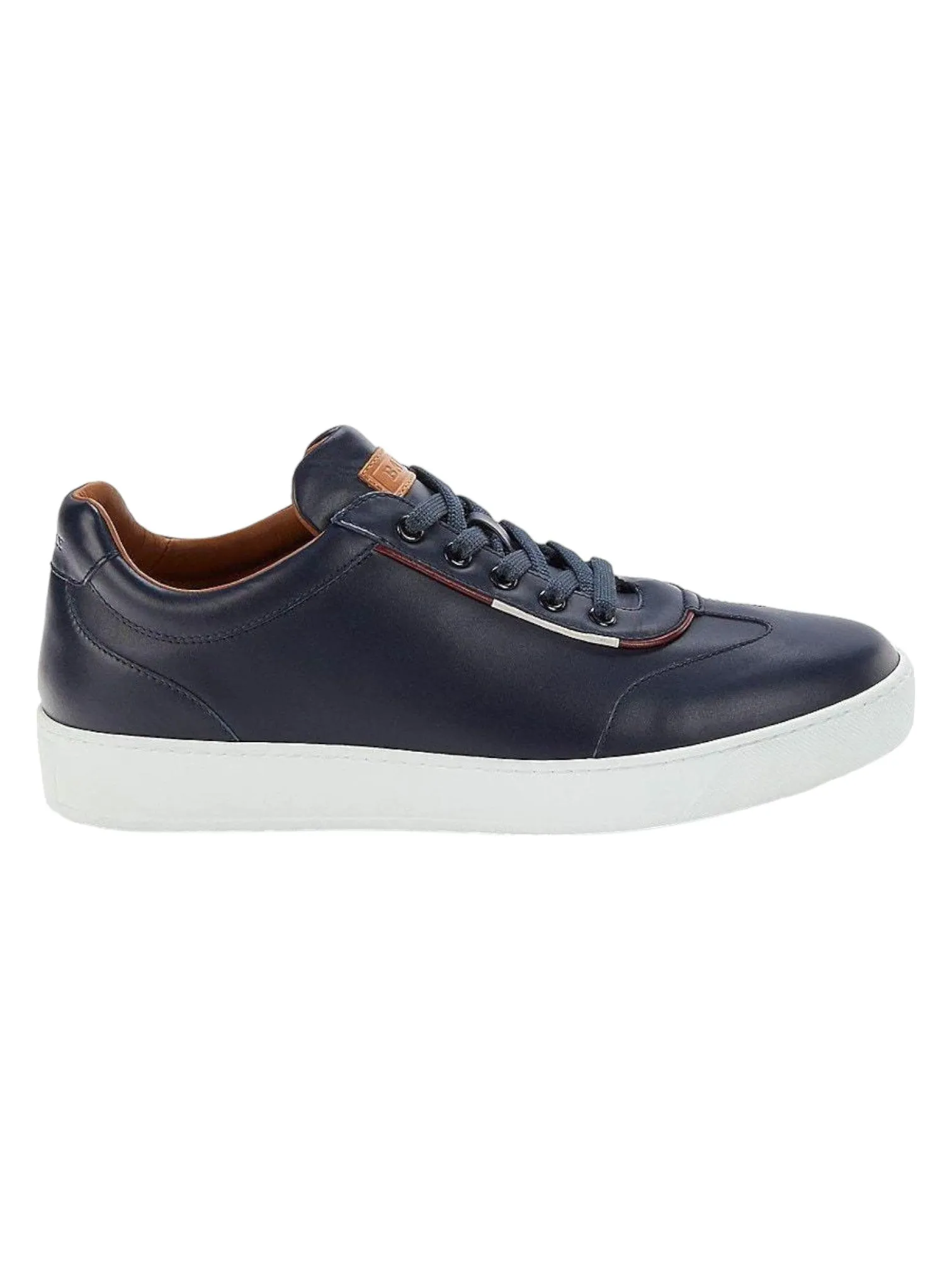 Bally Baxley Men's 6233865 Blue Leather Sneakers
