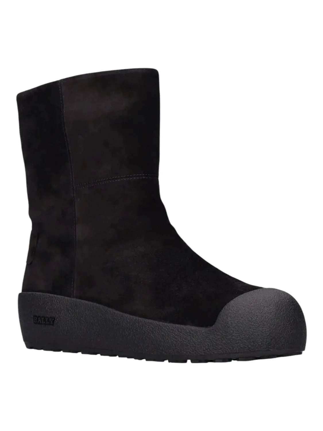 Bally GSTAAD 6302942 Men's Black Suede Leather Shirling Lined Boots