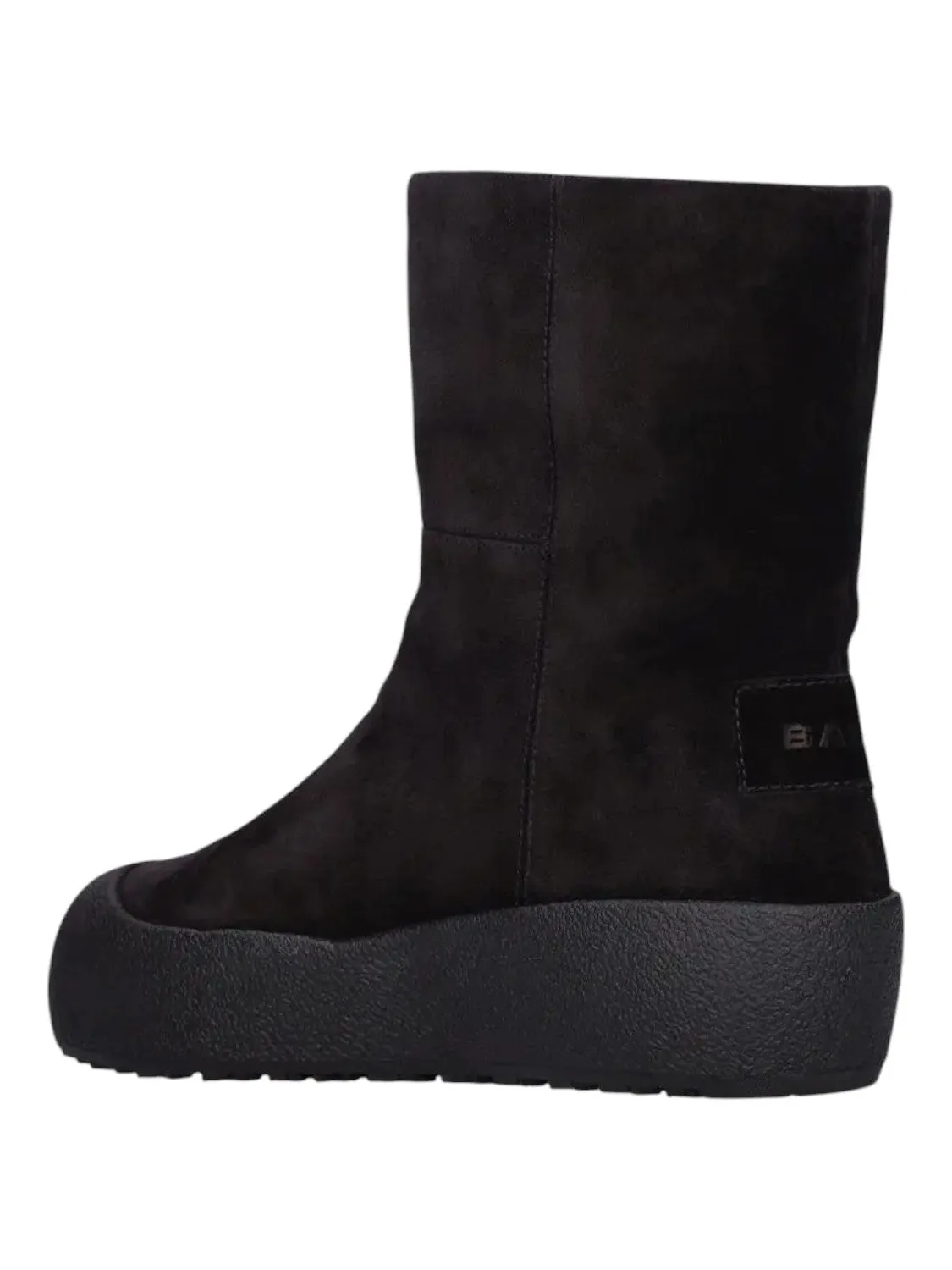 Bally GSTAAD 6302942 Men's Black Suede Leather Shirling Lined Boots