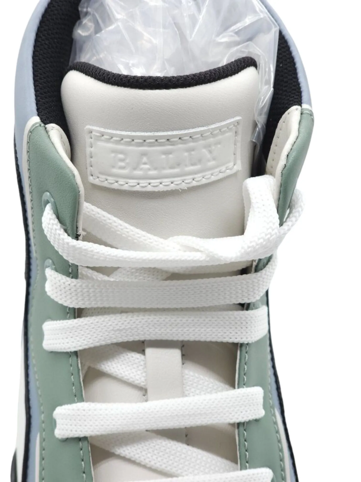 Bally Kenton 6302315 Men's White High Top Leather Sneakers