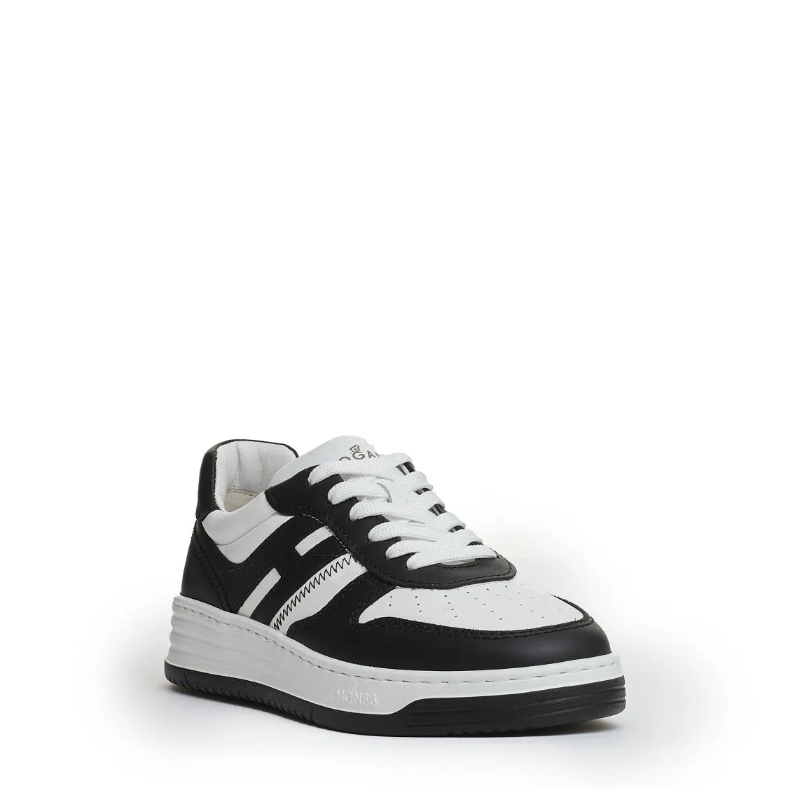 Basketball Leather White Black