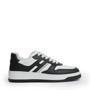 Basketball Leather White Black