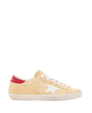 Beige Super Star Lace-Up Sneakers