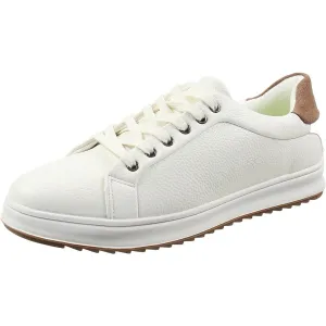 BHFO Mens Lace-Up Manmade Casual And Fashion Sneakers