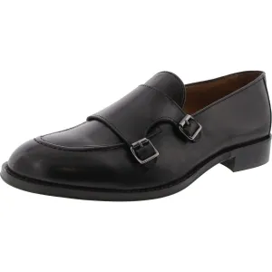 Biagio Mens Leather Derby Wingtip Shoes