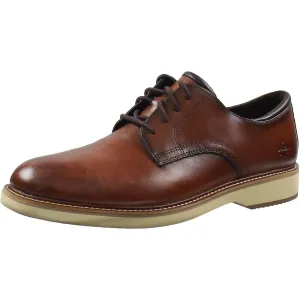 C38960 Mens Lace-Up Leather Derby Shoes