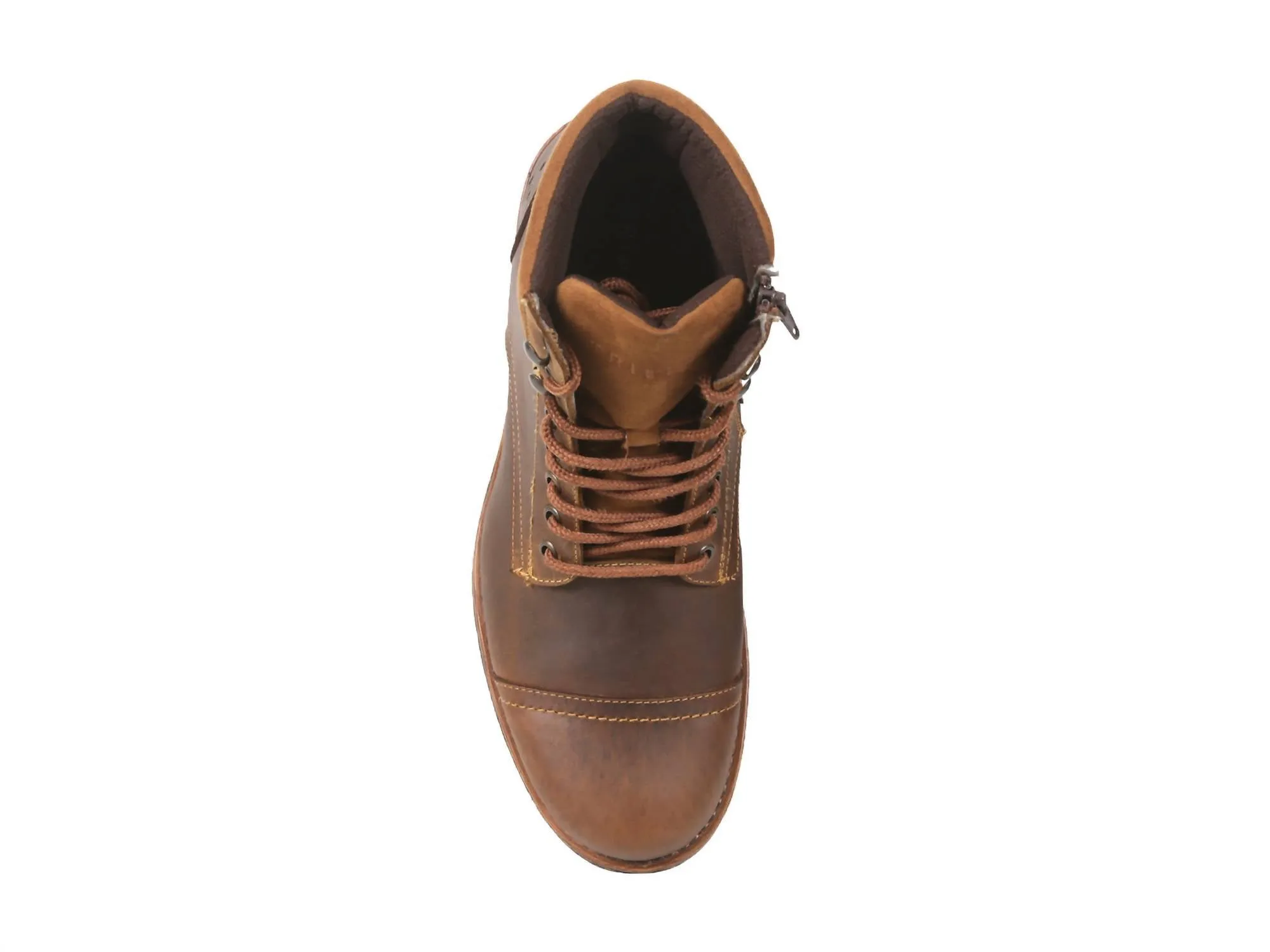 Casual Leather Mercer Boot In Brown