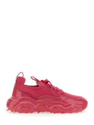 Chunky Sole Sneakers With Logo Detail