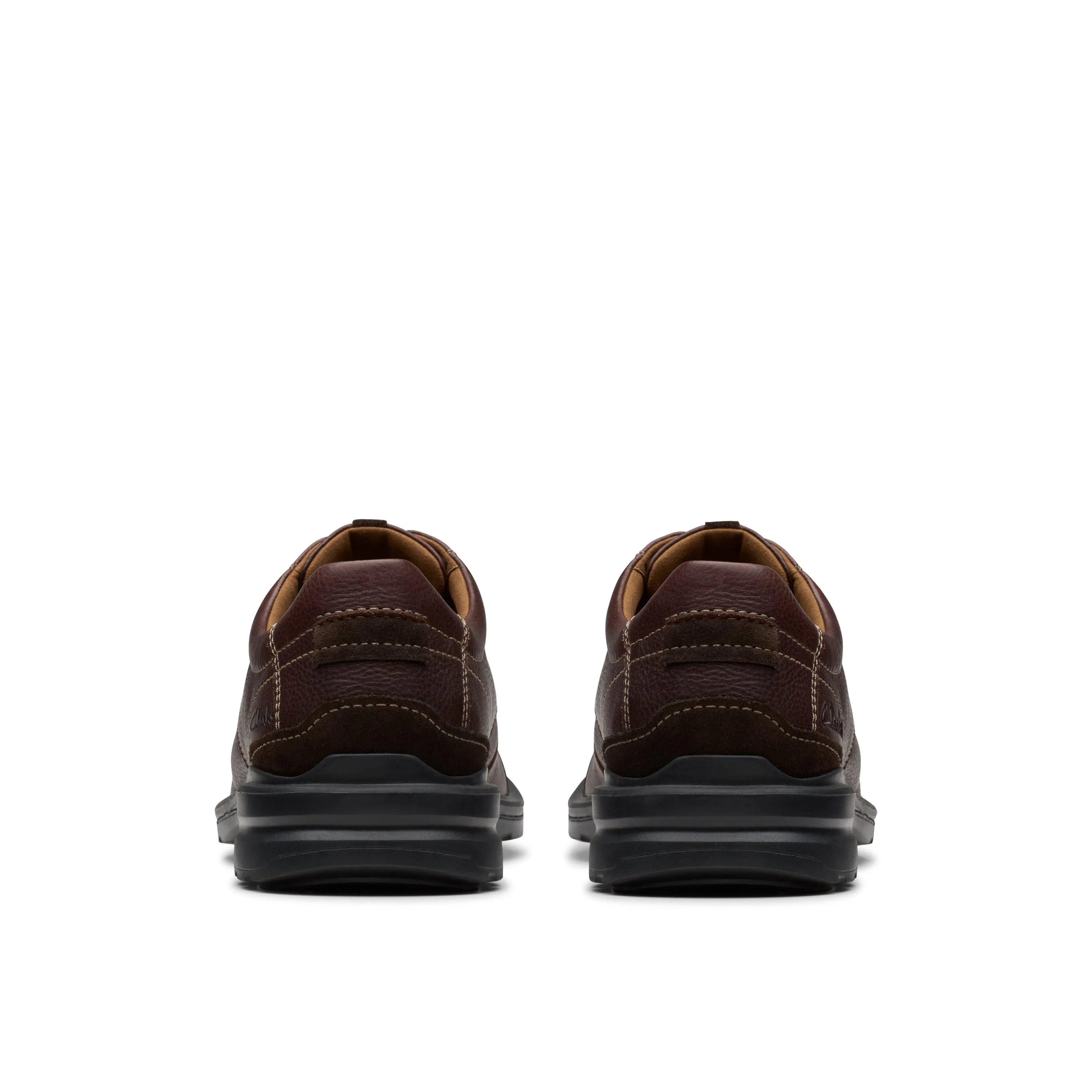 Clarks Gessler Cap in Brown Leather