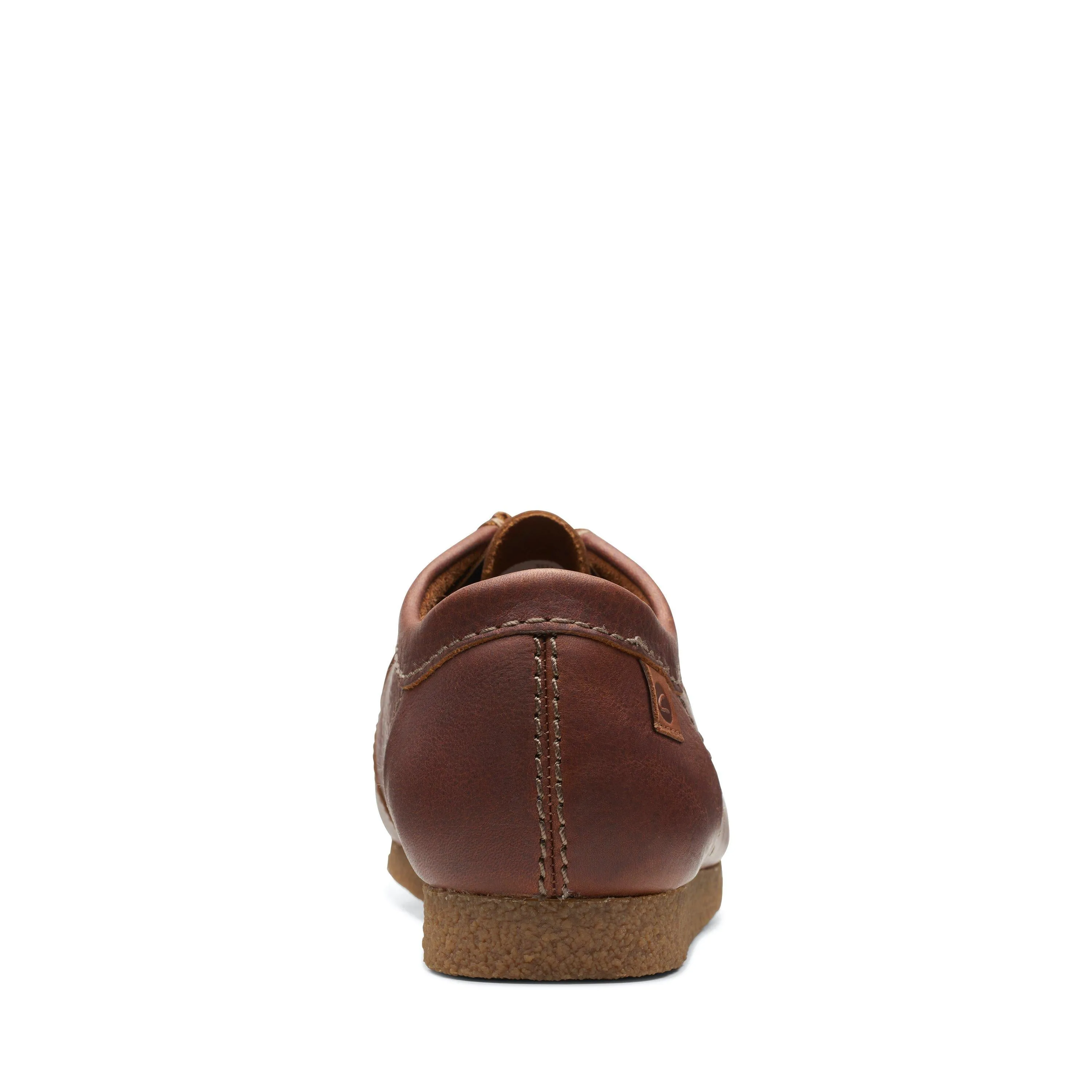 Clarks Shacre II Run in Brown Leather