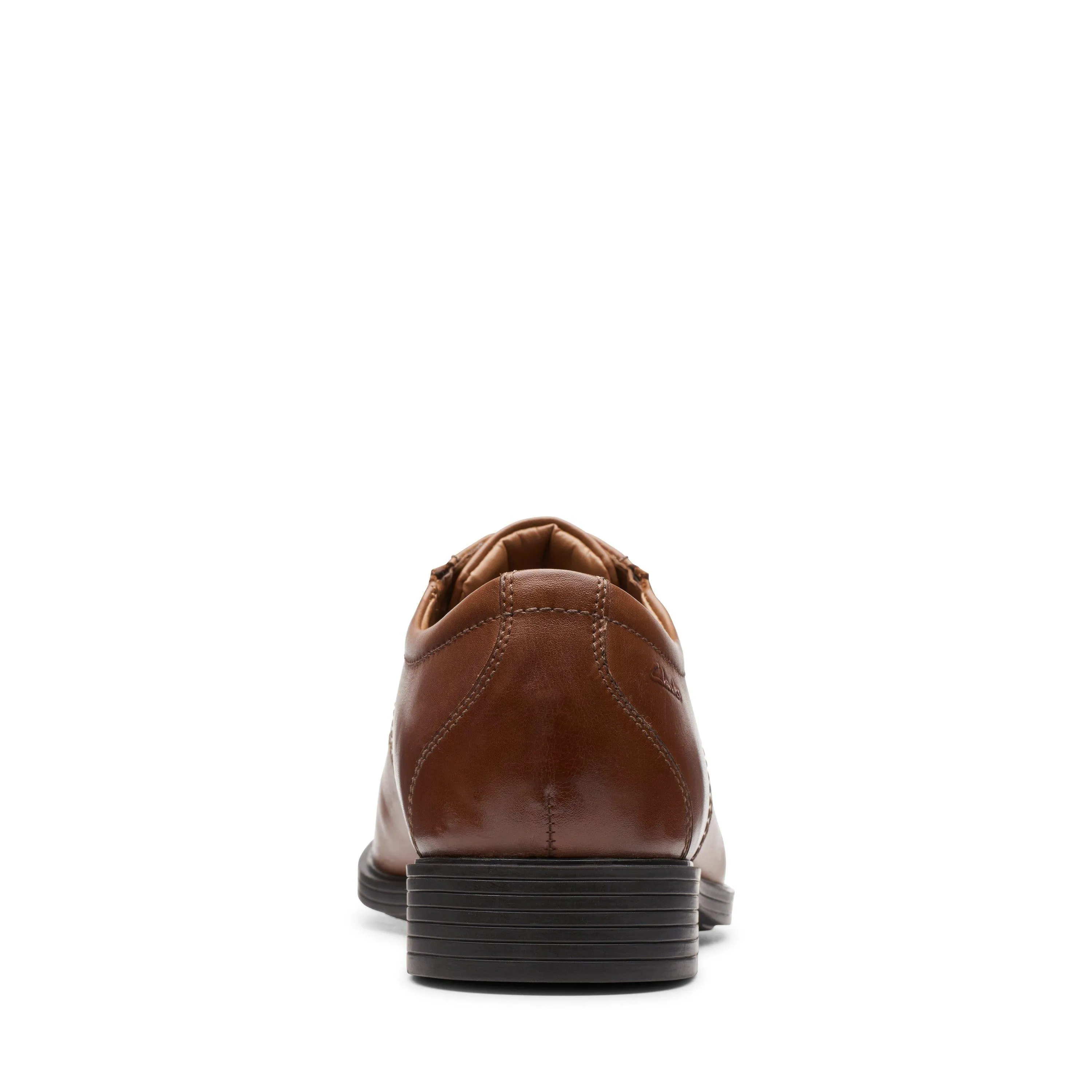 Clarks Whiddon Cap in Brown Leather