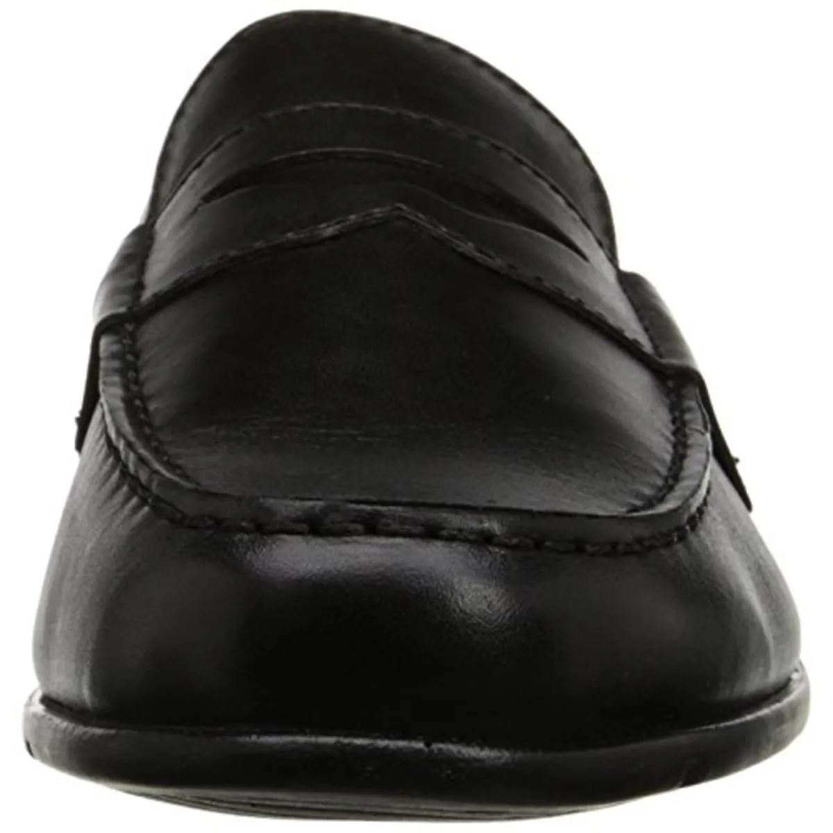 Classic  Mens Leather Slip On Penny Loafers
