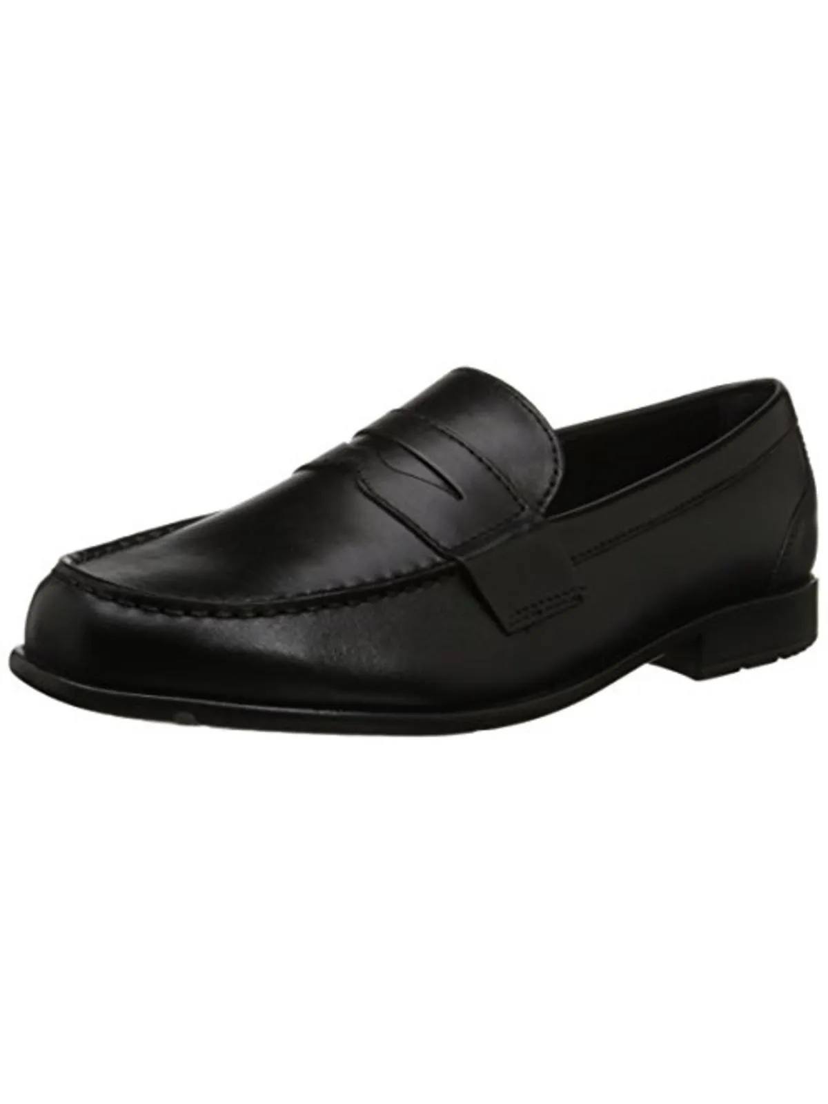 Classic  Mens Leather Slip On Penny Loafers
