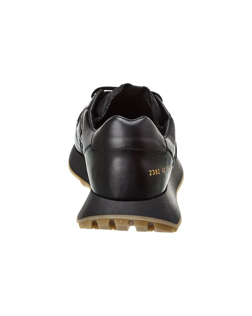 Common Projects Track 76 Nylon & Leather Sneaker
