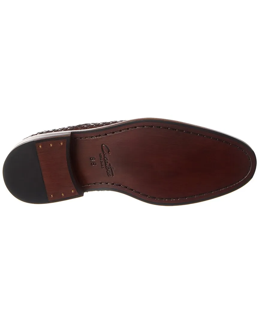 Curatore Plain Toe Leather Oxford