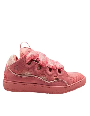 Curb Suede Sneakers Pink