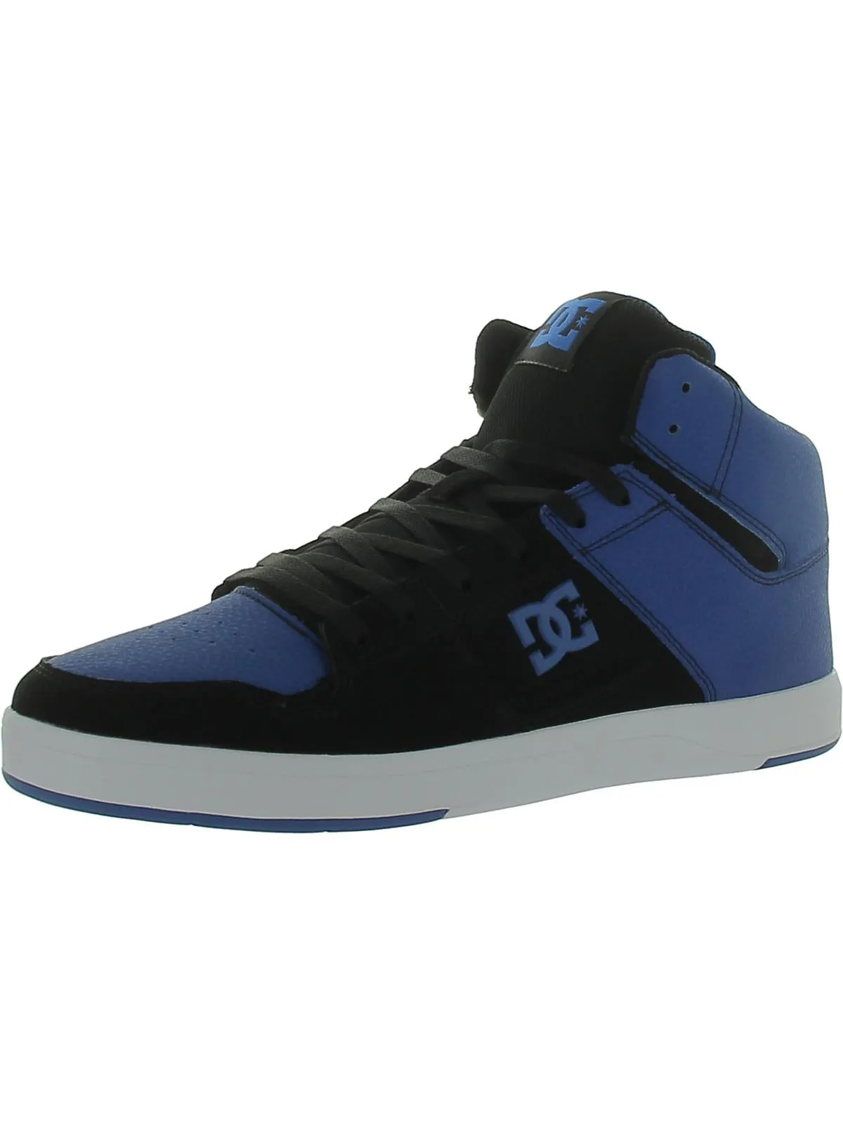 CURE HI Mens Faux Suede Lace up High-Top Sneakers