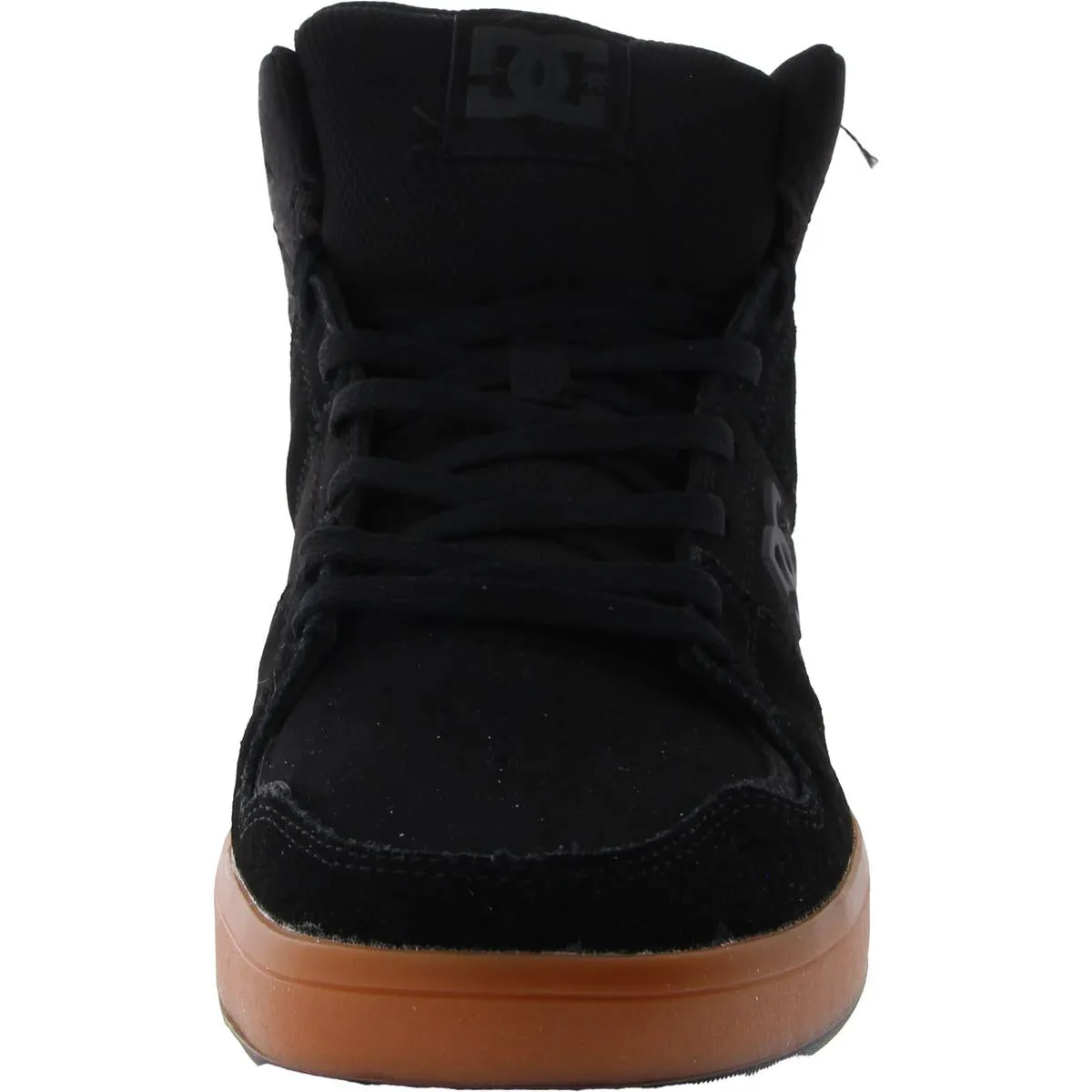 CURE HI Mens Faux Suede Lace up High-Top Sneakers