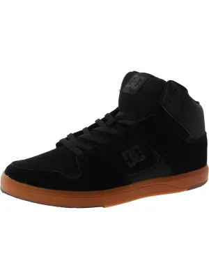 CURE HI Mens Faux Suede Lace up High-Top Sneakers