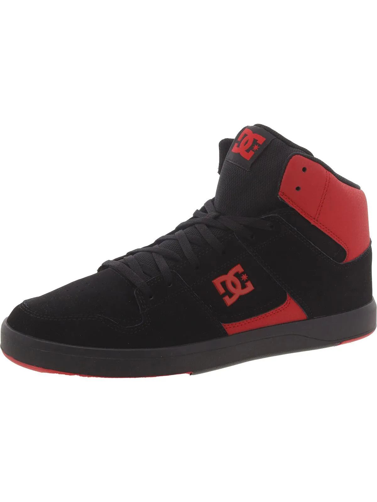 CURE HI Mens Faux Suede Lace up High-Top Sneakers
