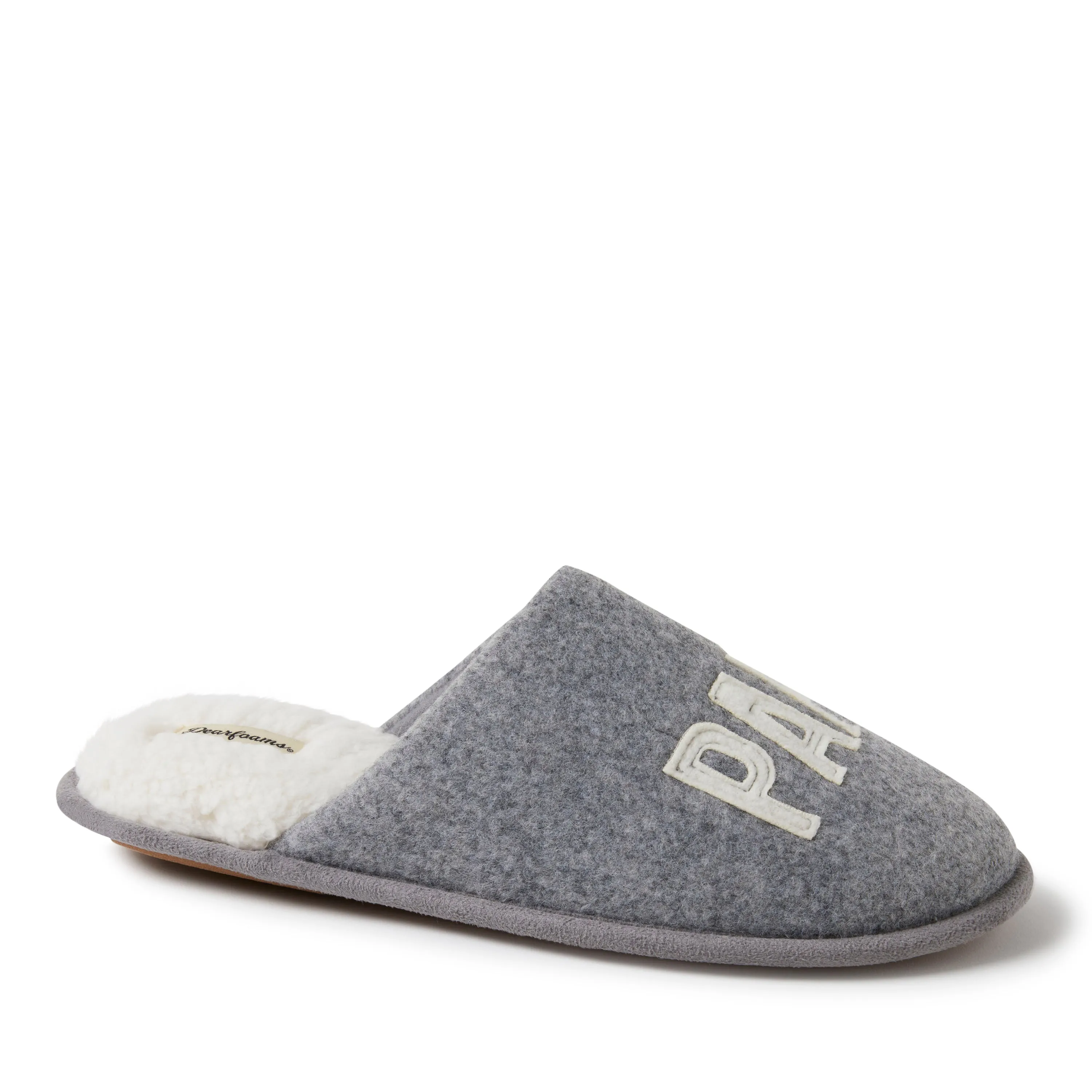Dearfoams Men's Carson Papa Bear Family Scuff Slipper