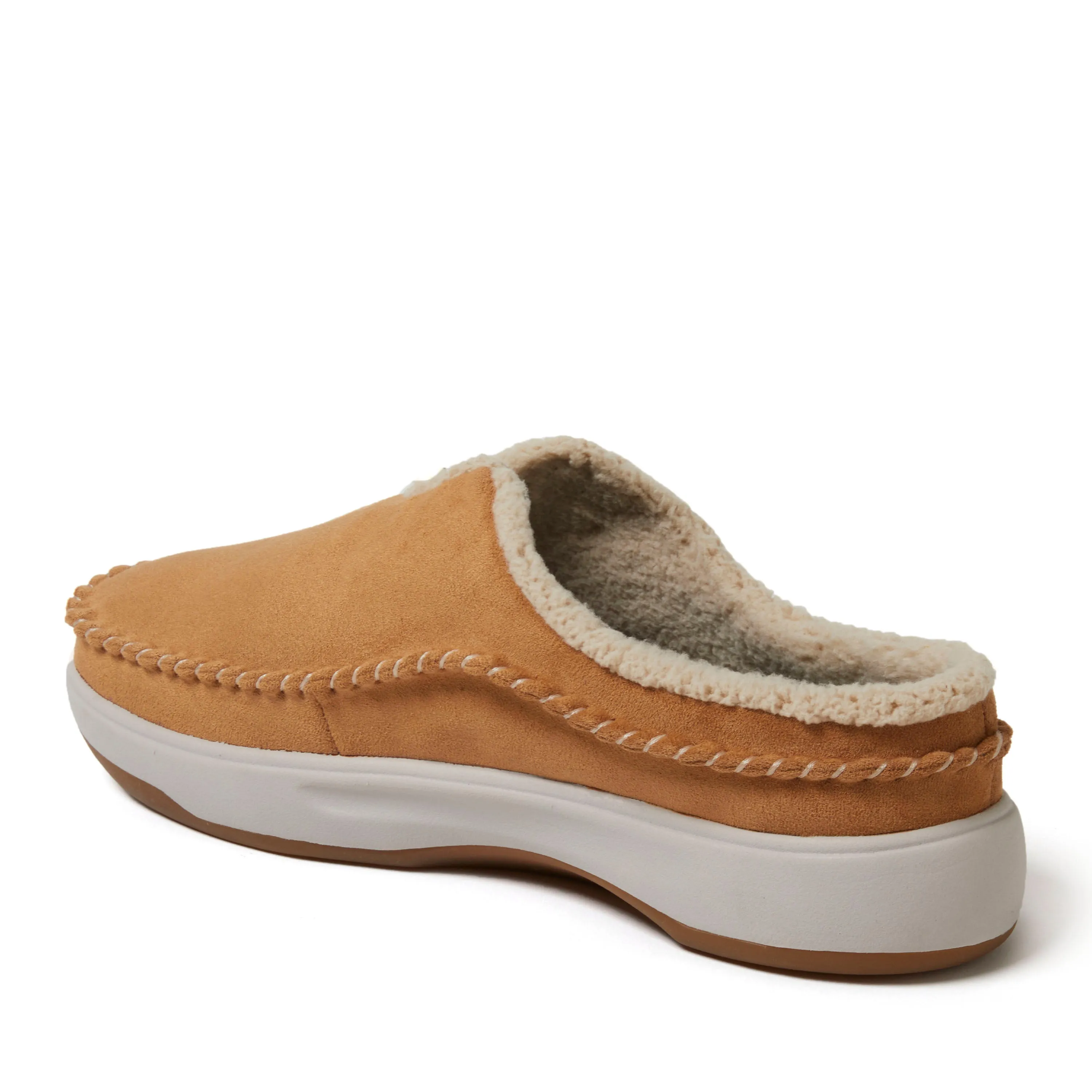 Dearfoams Men's Elm Water-Resistant Energy Return Split Top Clog