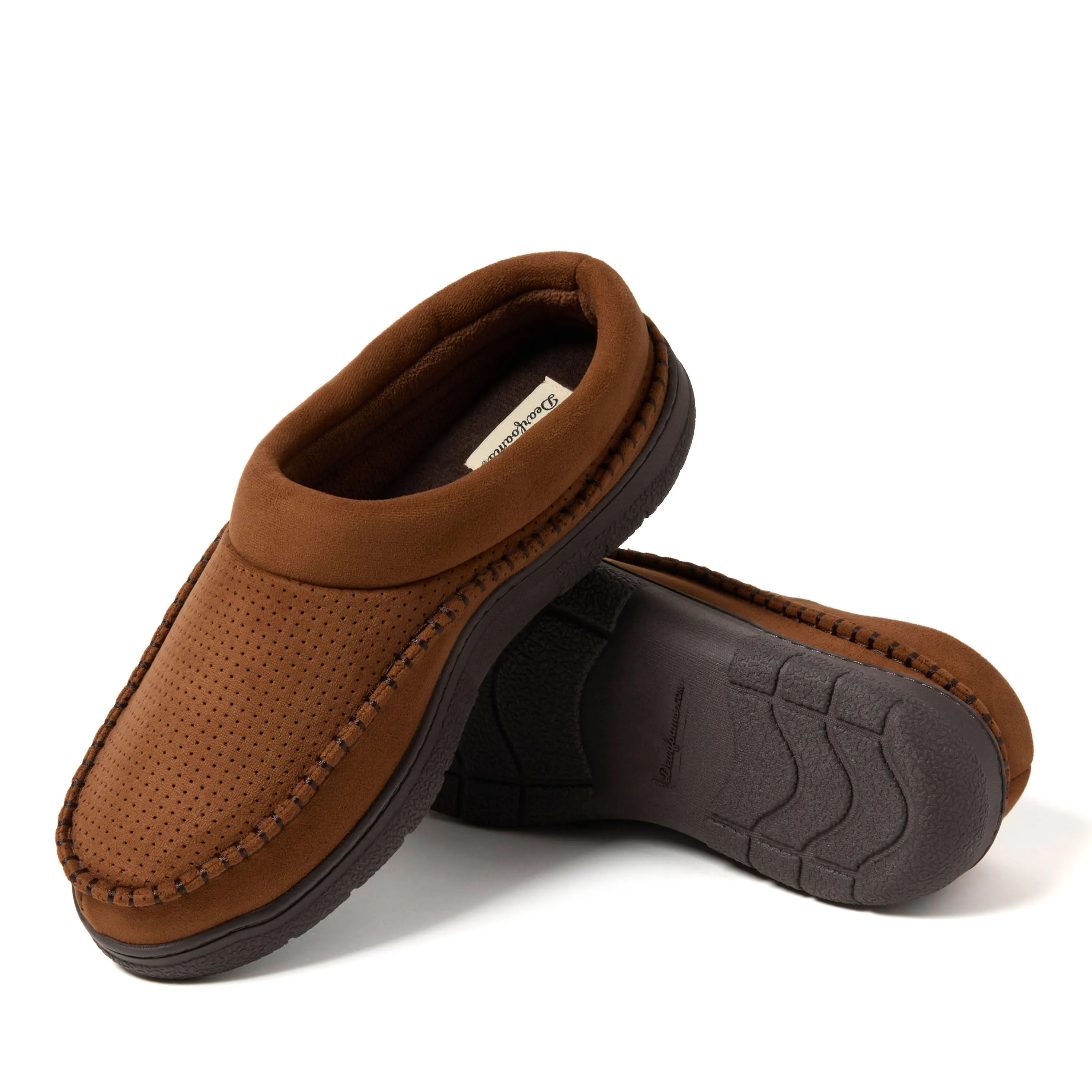 Dearfoams Men's Thompson Microsuede Clog