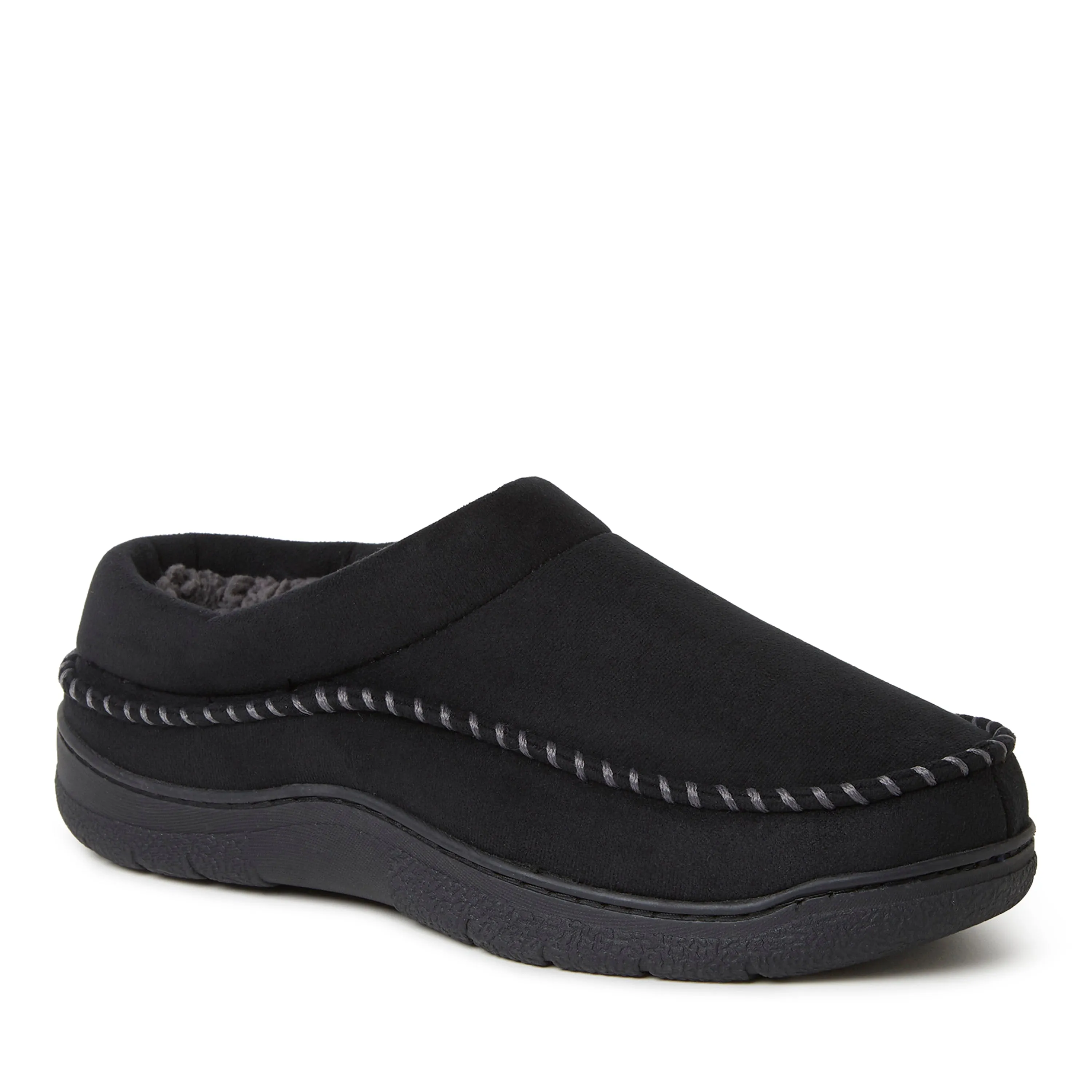 Dearfoams Men's Thompson Microsuede Clog