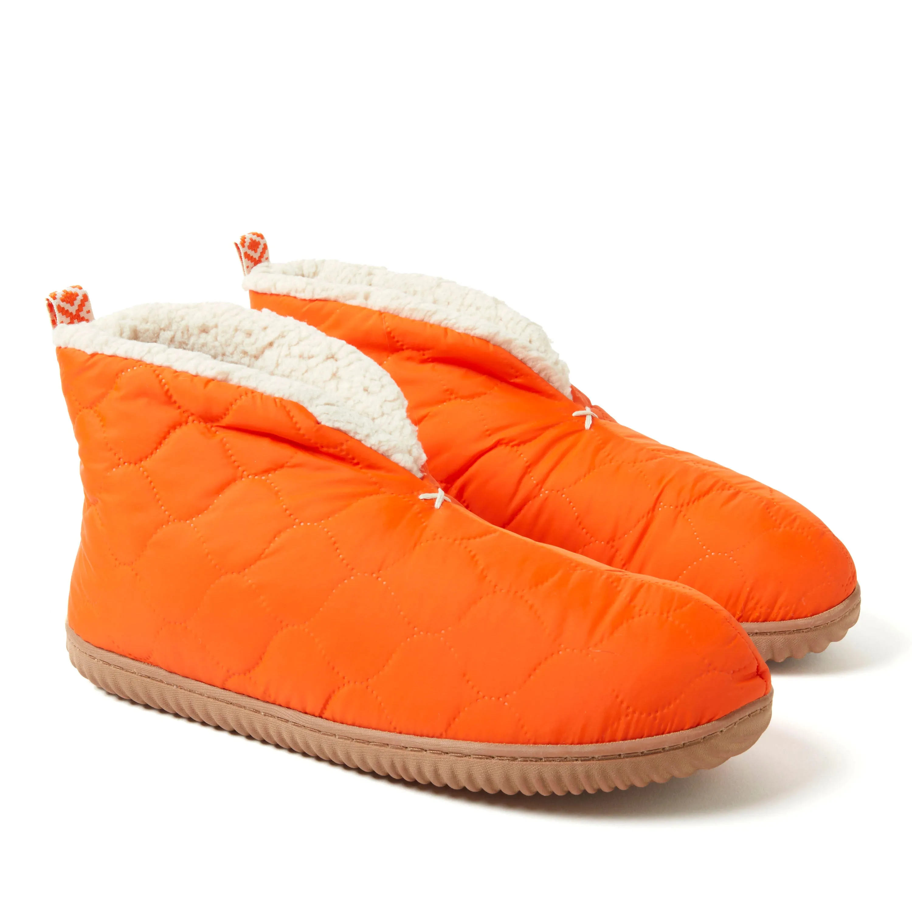 Dearfoams Men's Warm Up Bootie Slipper