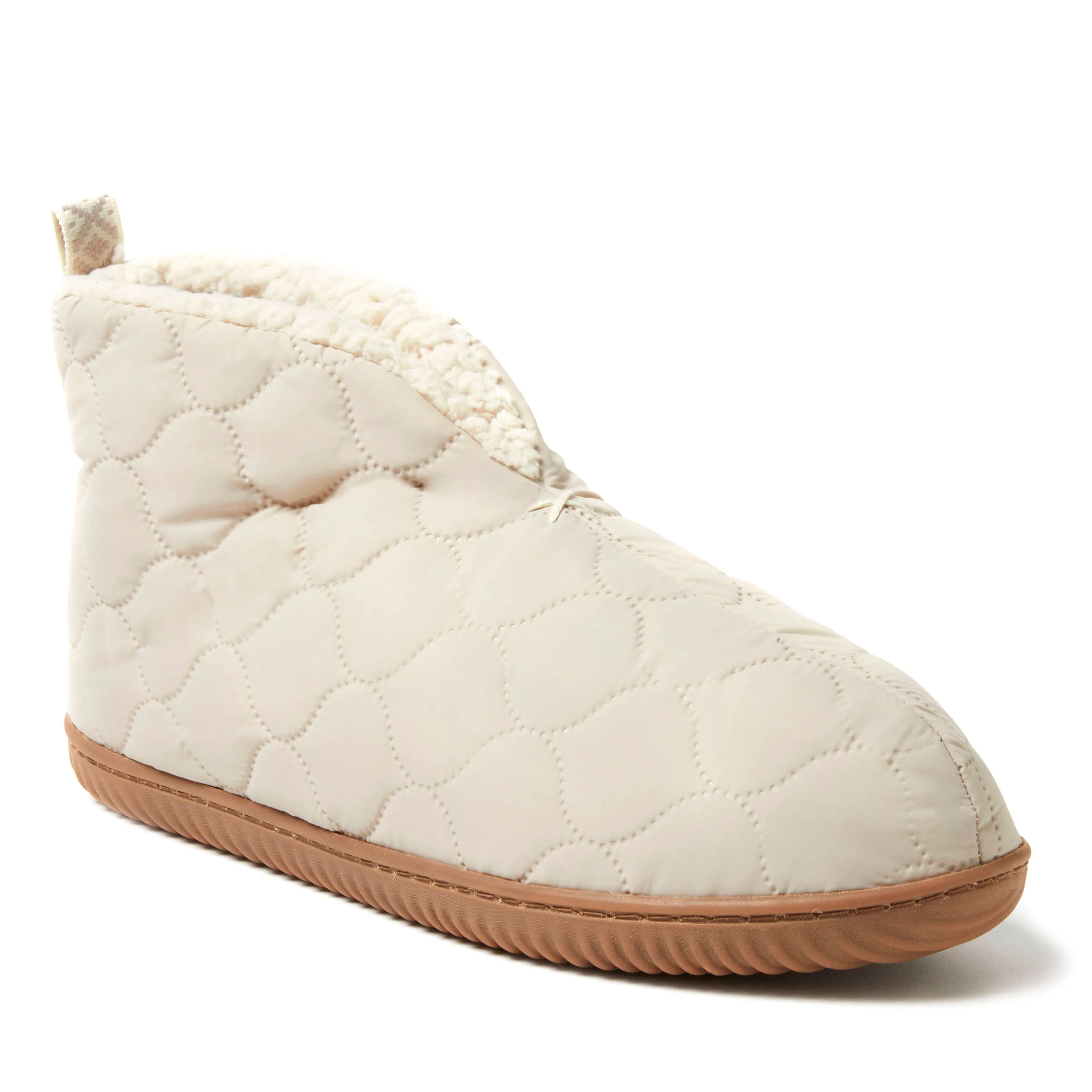 Dearfoams Men's Warm Up Bootie Slipper