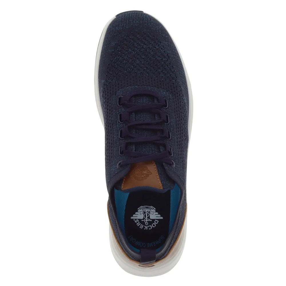 Dockers Mens Bardwell Lightweight Knit Lace Up Casual Shoe
