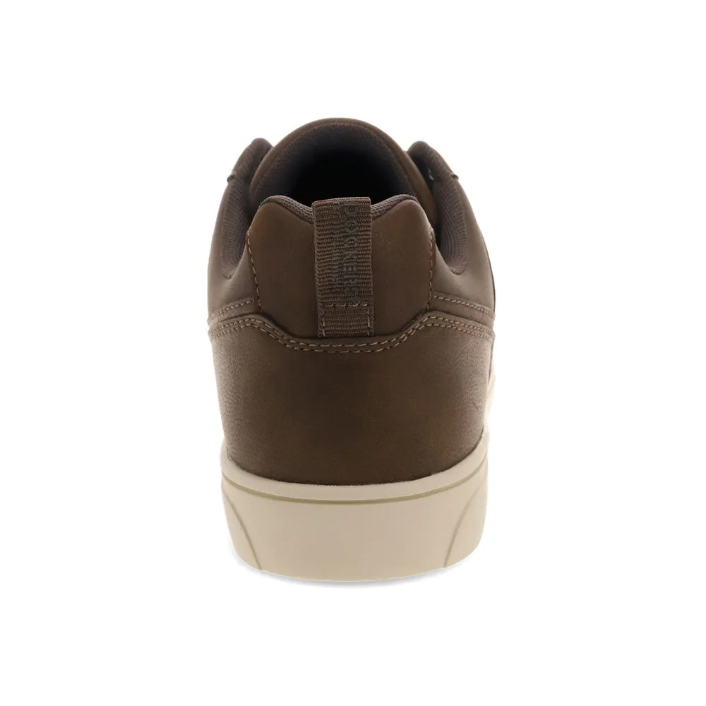 Dockers Mens Landon Synthetic Leather Casual Lace Up Sneaker Shoe